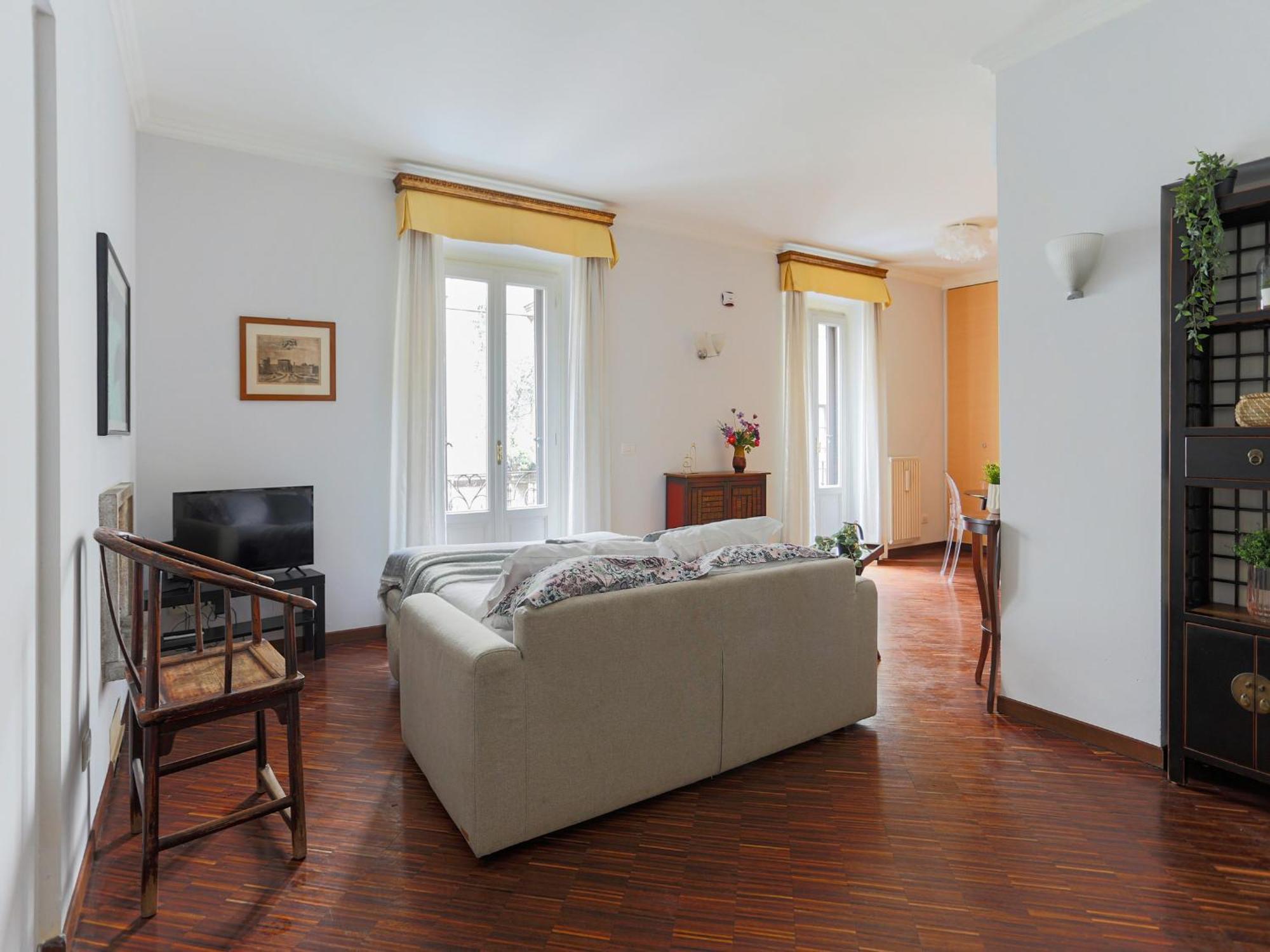 The Best Rent - Spacious One-Bedroom Apartment Near The Columns Of San Lorenzo Milán Exteriér fotografie